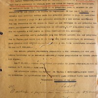 Documento, contrato de credito de Carlos Prenafeta Julio con la familia Latorre con aporte de capital para el trabajo de las minas, material y transporte a puerto. Octubre 13 1927. .jpg