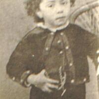 Augusto Capdeville Rojas a la edad de 4 años.