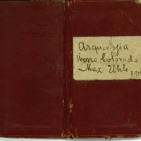 Augusto Capdeville Rojas (1916) Cuaderno : Arqueología de Morro Colorado , Max Uhle