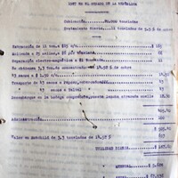 Calculo de Aquiles concha sobre el mineral de Abundancia presentado en el Senado de la Republica. 2 de noviembre de 1927.jpg