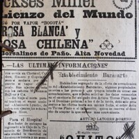 Arrendamiento del Establecimiento Barazarte de propiedad de Arturo Latorre M. La Voz del Obrero. Junio 2.1916.jpg