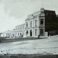 Oficinas y estación de Taltal de ferrocarril salitrero #2