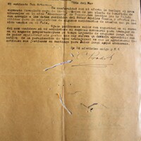 Carta dirigida a Arturo Latorre M. sobre precios según el Senador Concha para la instalación de Planta de beneficio de minerales en Abundancia. 25 de agosto de 1927.jpg